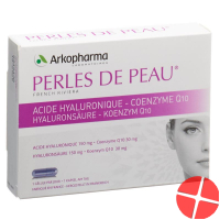 Perles De Peau Hyaluronsäure+Q10 Kapseln 30 Stück