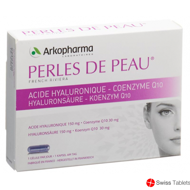 Perles De Peau Hyaluronsäure+Q10 Kapseln 30 Stück buy online