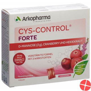 Cys-control Forte D-mannose 2g Beutel 14 Stück