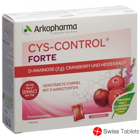 Cys-control Forte D-mannose 2g Beutel 14 Stück buy online