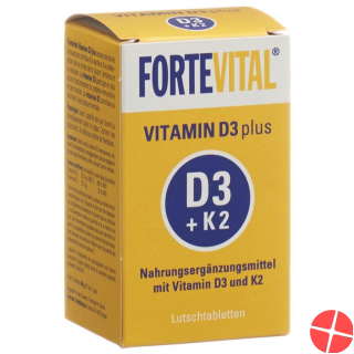 Fortevital Vitamin D3 Plus Lutschtabletten Dose 60g