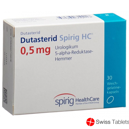 Dutasterid Spirig HC Kapseln 0.5mg 30 Stück buy online