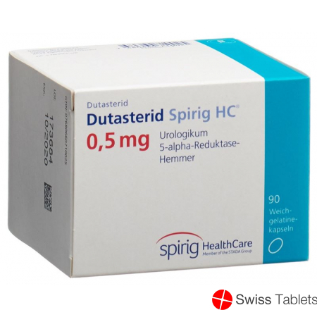 Dutasterid Spirig HC Kapseln 0.5mg 90 Stück buy online