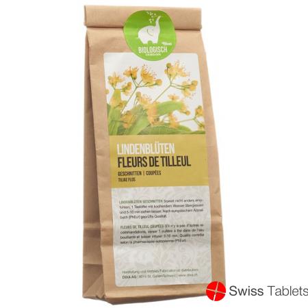 Dixa Lindenblüten Pheur Bio Geschnitten 90g buy online