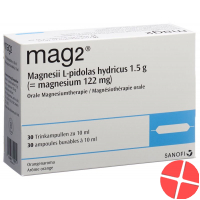 Mag 2 Lösung 30 Trinkampullen 10ml