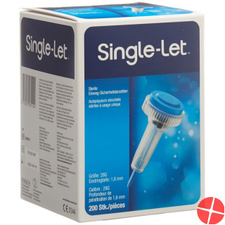 Single-let Einmalstechhilfe 200 Stück