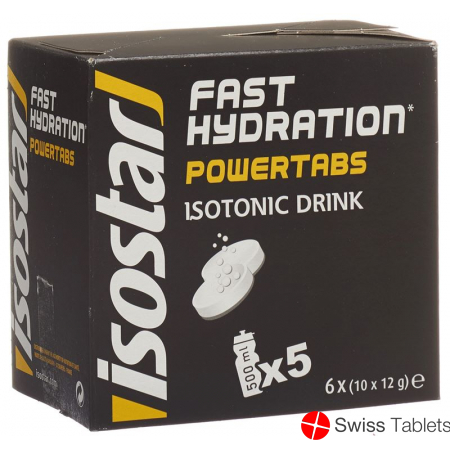 Isostar Power Tabs Brausetabletten Cranberry 6x 10 Stück buy online