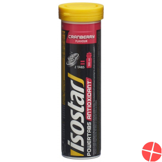 Isostar Power Tabs Brausetabletten Cranberry 10 Stück