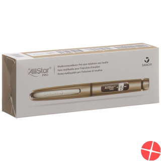Allstar Pro Lantus/apidra/insuman Insulinpen Silb