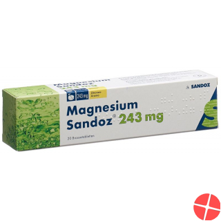 Magnesium Sandoz Brausetabletten 20 Stück