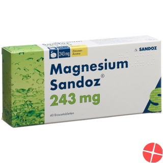 Magnesium Sandoz Brausetabletten 40 Stück