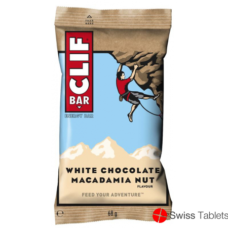 Clif Bar White Chocolate Macadamia 12x 68g buy online