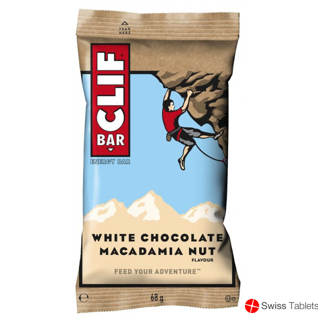 Clif Bar White Chocolate Macadamia 12x 68g buy online