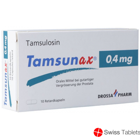 Tamsunax Retard Kapseln 0.4mg (neu) 10 Stück buy online