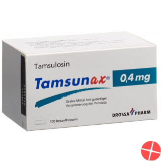 Tamsunax Retard Kapseln 0.4mg (neu) 100 Stück