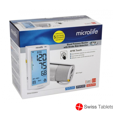 Microlife blood pressure monitor A7 Touch buy online