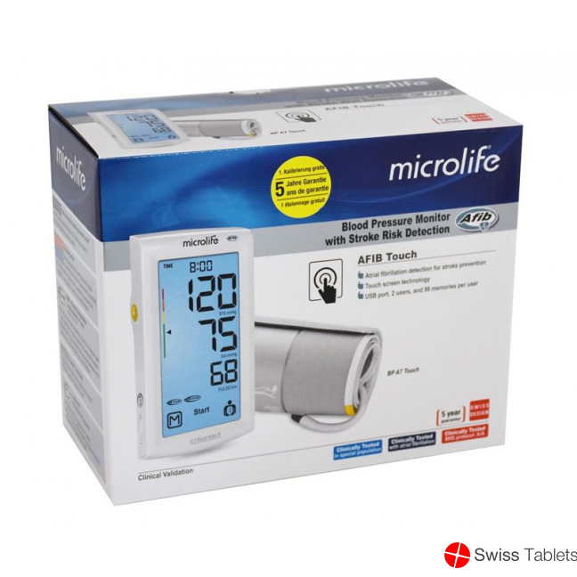 Microlife blood pressure monitor A7 Touch buy online