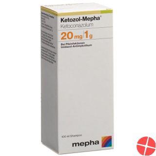 Ketozol Mepha Shampoo 20mg/g (neu) Flasche 100ml