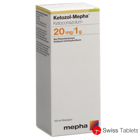Ketozol Mepha Shampoo 20mg/g (neu) Flasche 100ml buy online