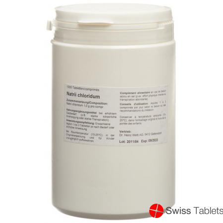 NaCl Welti Tabletten 1g 1000 Stück buy online