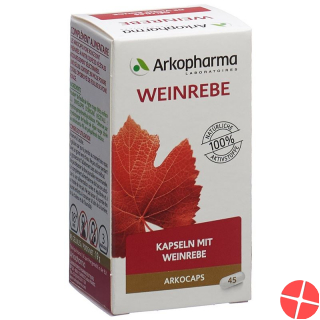 Arkocaps Weinrebe Kapseln 45 Stück