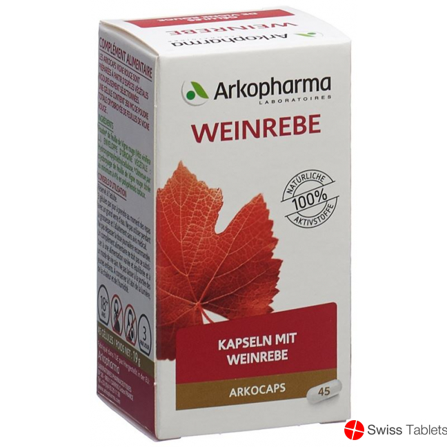 Arkocaps Weinrebe Kapseln 45 Stück buy online