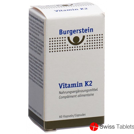 Burgerstein Vitamin K2 capsules 180 mcg Ds 60 pieces buy online