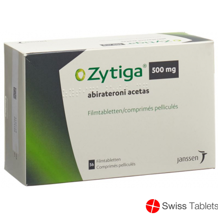 Zytiga Filmtabletten 500mg 56 Stück buy online