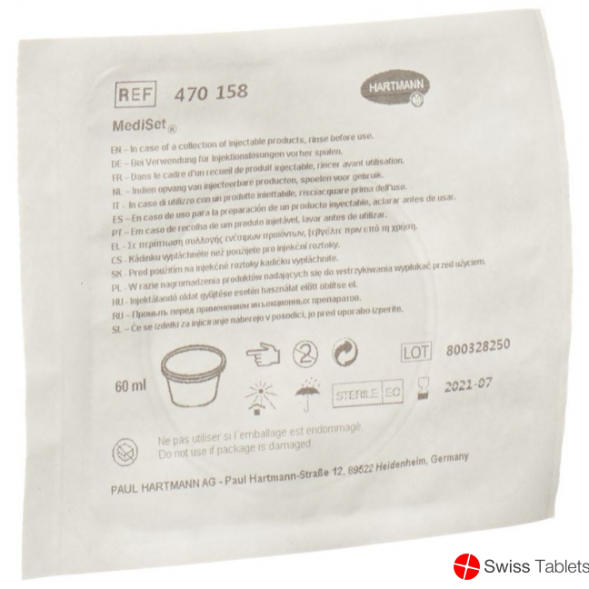 Mediset Satellite Bowl 60ml Sterile buy online