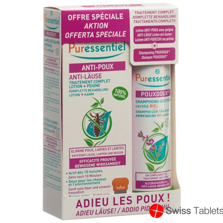 Puressentiel Box Ant-Laeuse Lot+shamp Pouxdoux Bio buy online