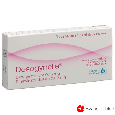 Desogynelle Tabletten 150mcg/20mcg 21 Stück buy online