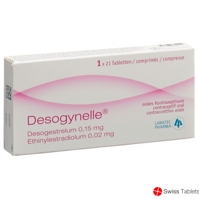 Desogynelle Tabletten 150mcg/20mcg 21 Stück buy online