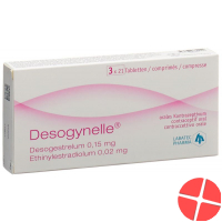 Desogynelle Tabletten 150mcg/20mcg 3x 21 Stück