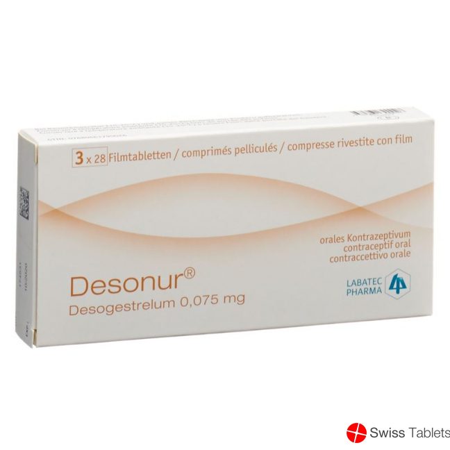 Desonur Filmtabletten 75mcg 3x 28 Stück buy online