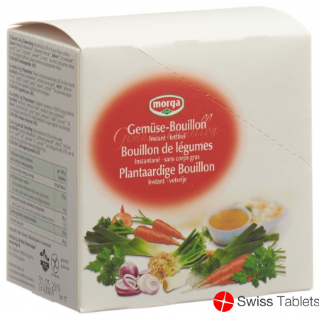 Morga Gemüse Bouillon Fettfrei 20x 4g buy online