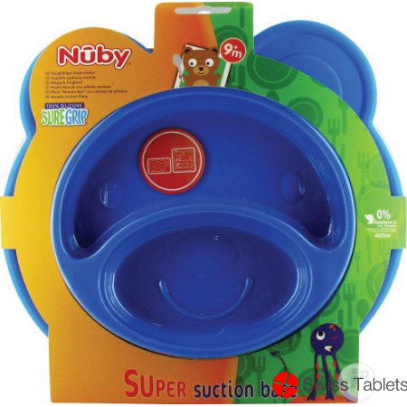 Nuby Rutschfester Sil-Esslerntel Bär 9mt+ buy online
