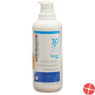 Ultrasun Sport Gel SPF 30 Dispenser 400ml 25% discount