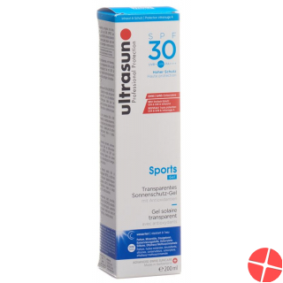 Ultrasun Sport Gel SPF 30 bottle 200ml