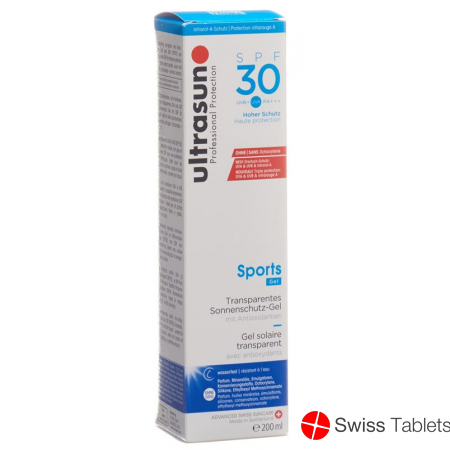 Ultrasun Sport Gel SPF 30 bottle 200ml buy online