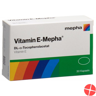 Vitamin E Mepha Kapseln 30 Stück