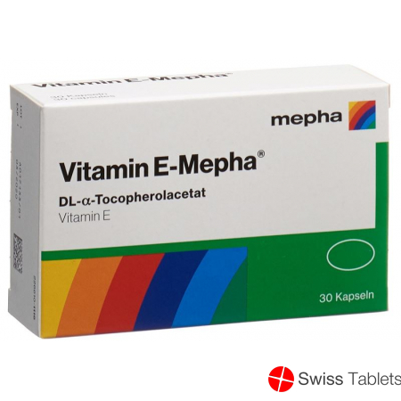 Vitamin E Mepha Kapseln 30 Stück buy online