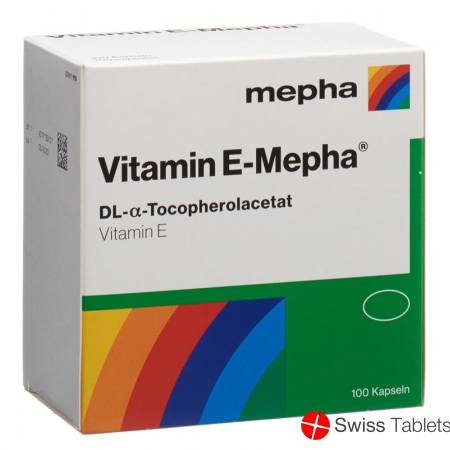 Vitamin E Mepha Kapseln 100 Stück buy online