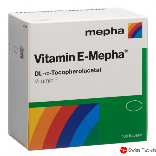 Vitamin E Mepha Kapseln 100 Stück buy online