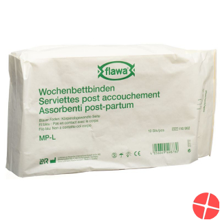 Flawa Wochenbettbinden Mp-l 10 Stück