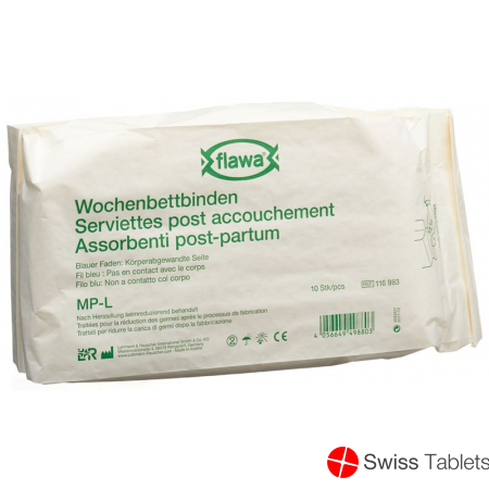 Flawa Wochenbettbinden Mp-l Keimreduziert 10 Stück buy online