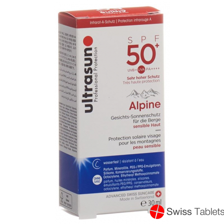 Ultrasun Alpine SPF 50+ Tube 30ml buy online