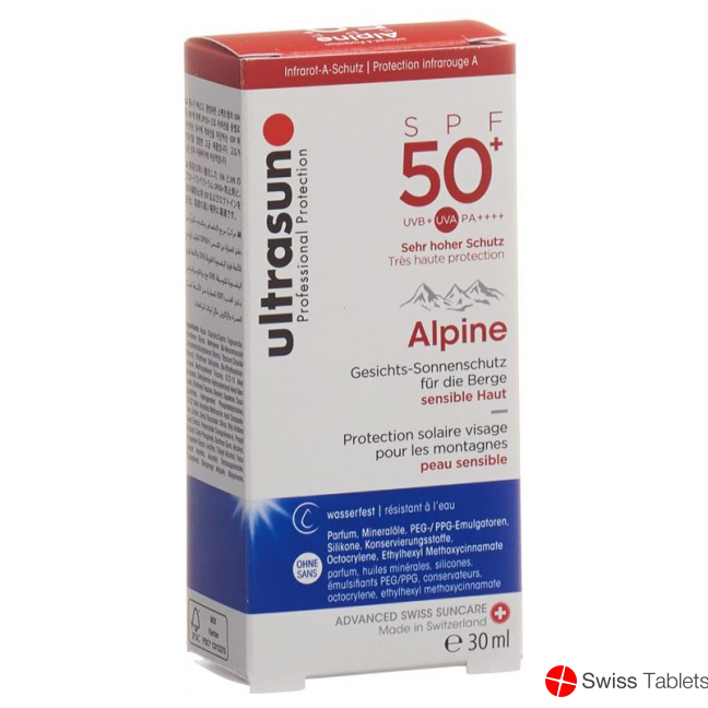 Ultrasun Alpine SPF 50+ Tube 30ml buy online