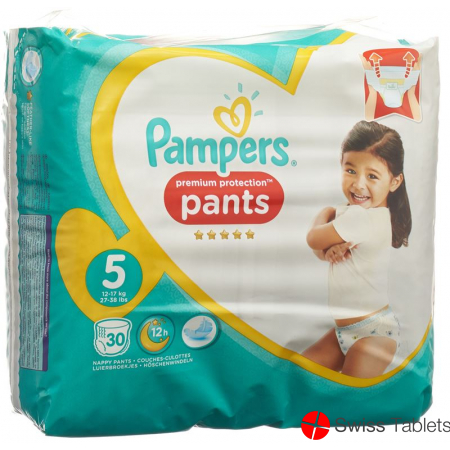 Pampers Prem Prot Pan Grösse 5 12-17kg Jun Spar 30 Stück buy online