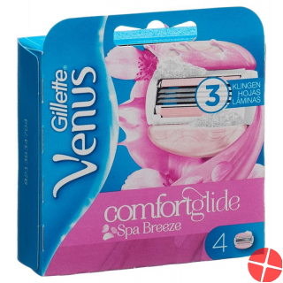 Gillette Venus Comfort Breeze Spa System blades 4 pieces
