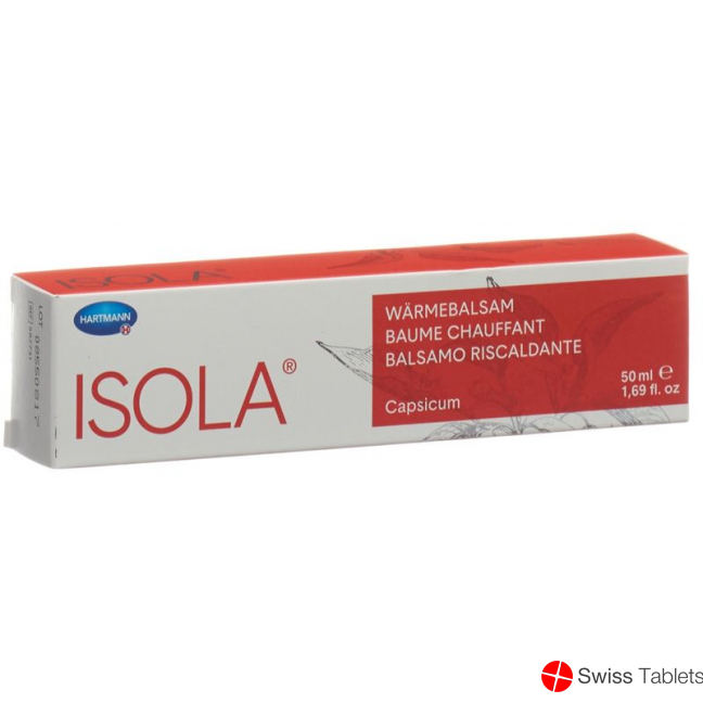 Isola Capsicum Heat balm 50ml buy online